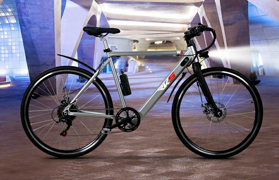 Bicicleta Electrica RKS W6, Acum 36V 7.8Ah Litiu Ion Motor 250W, NOU