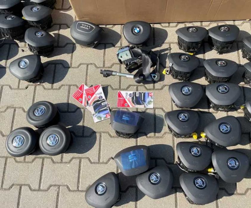 kit airbag SKODA - set centuri / plansa bord