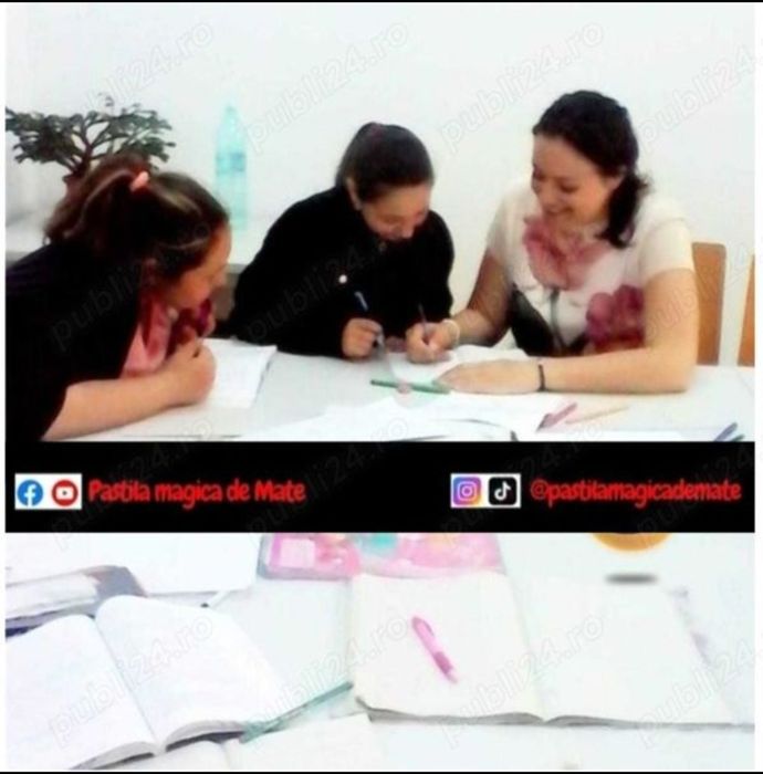 Meditatii la  matematica cu Aura cls.5 - 12