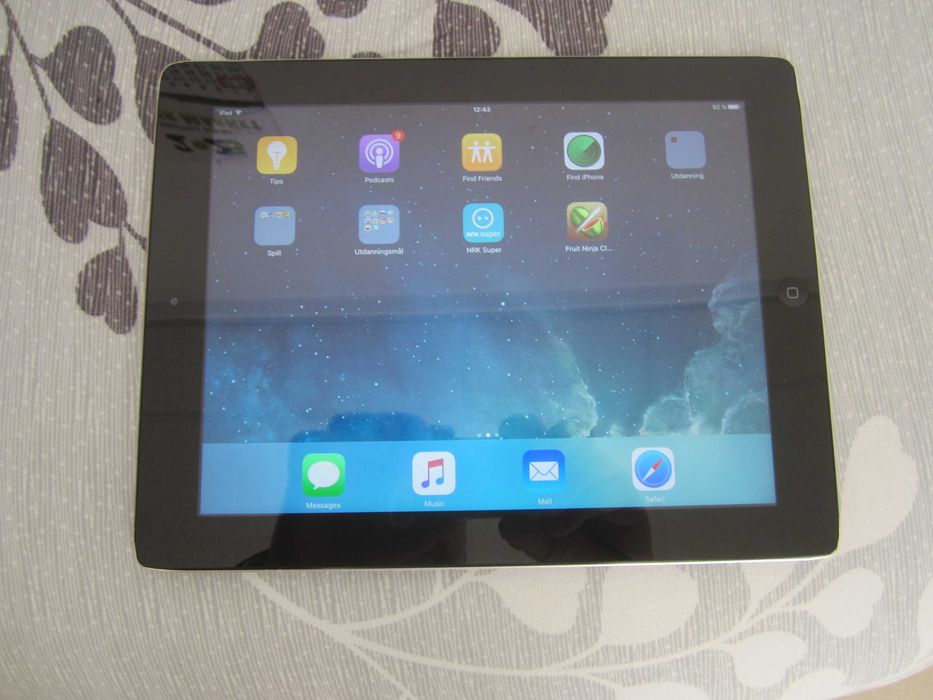 Apple iPad Wi-Fi 3rd Gen 16GB черен MC705KN А1416