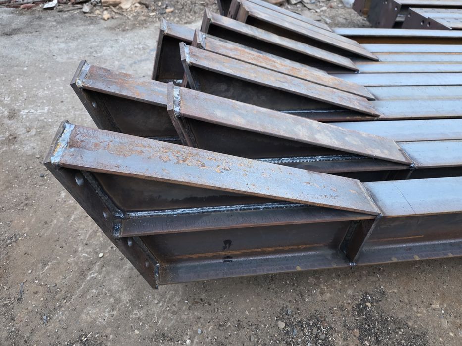 Vand structura metalica 12x20x4 din profile ipe 180