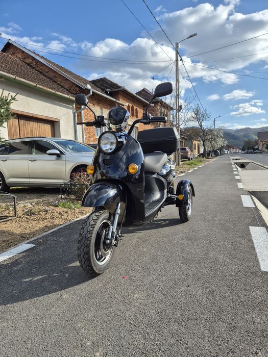 Tricicletă electrică 2 persoane