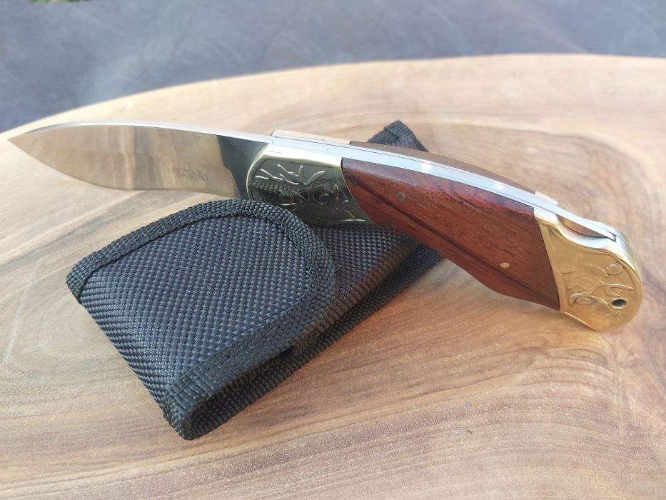 Сгъваем нож BODA Stainless с текстилна кания,131