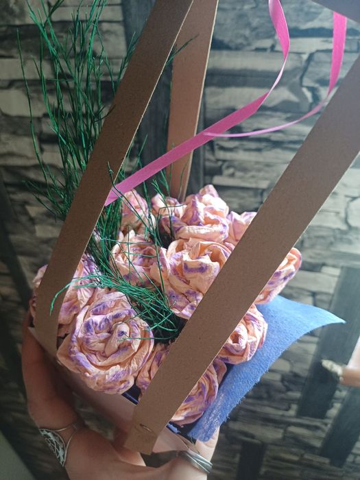 Ръчно изработени цветя