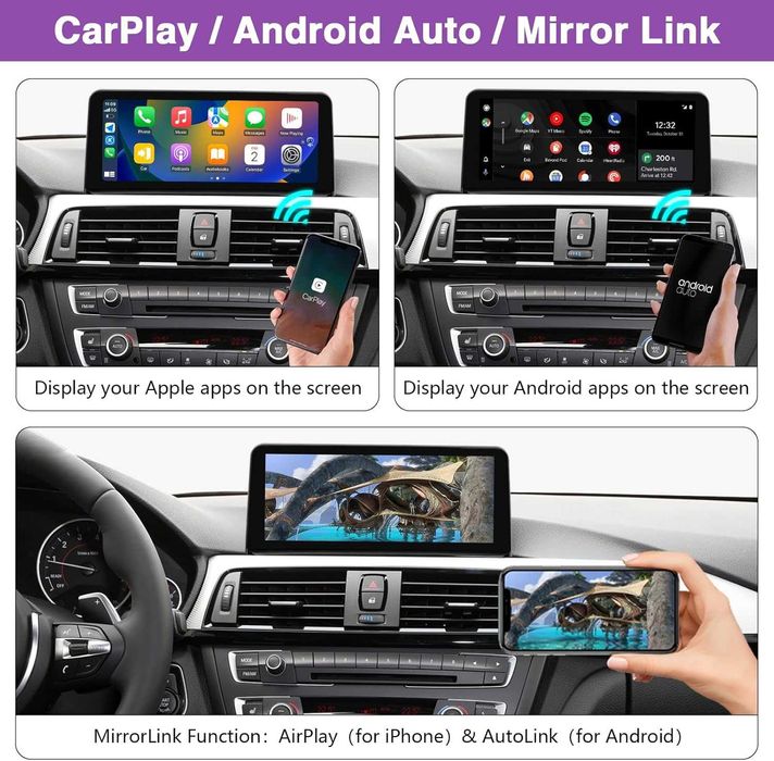 Мултимедия за BMW 3 4  NBT F30 F31 F32 F33 F34 F36 Android навигация