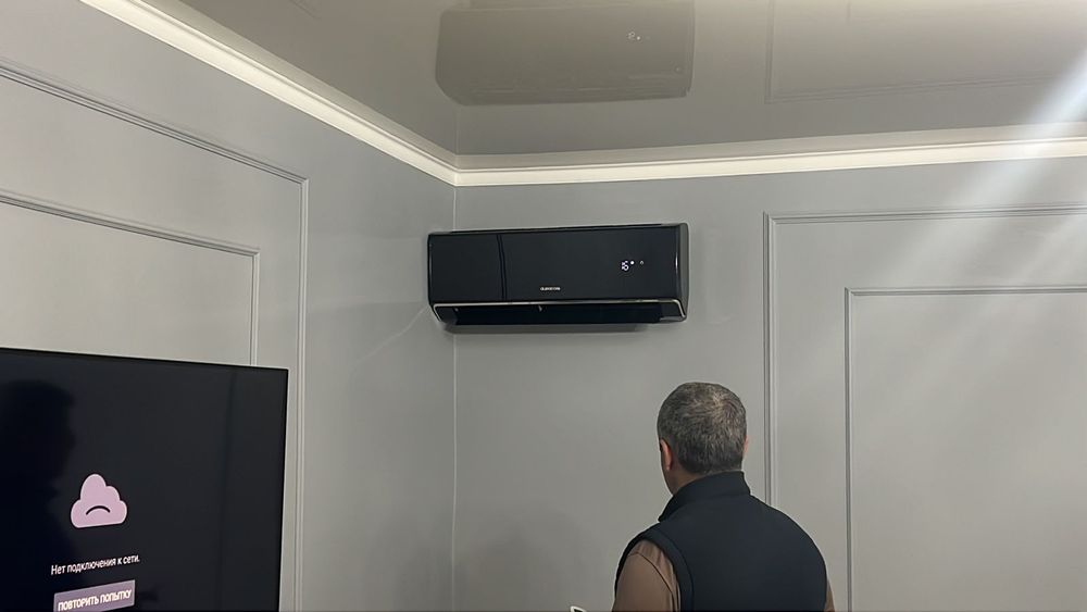 Установка кондиционер