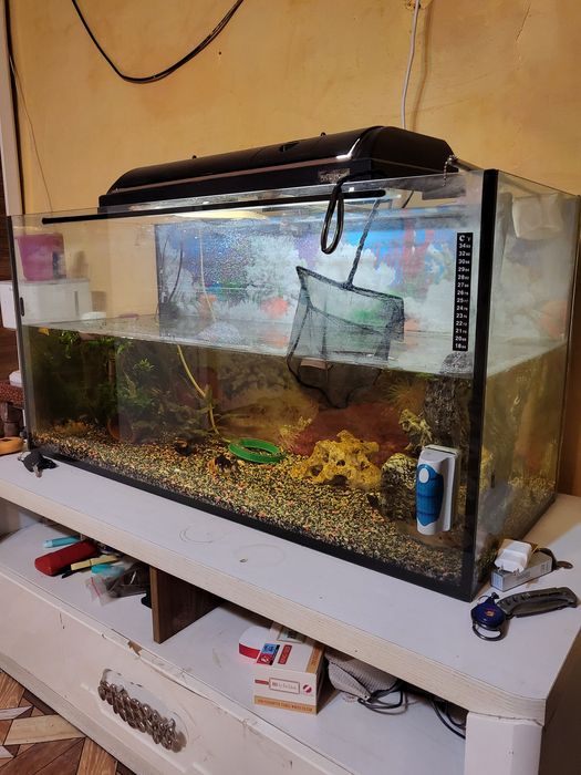 Vând acvariu 390 l