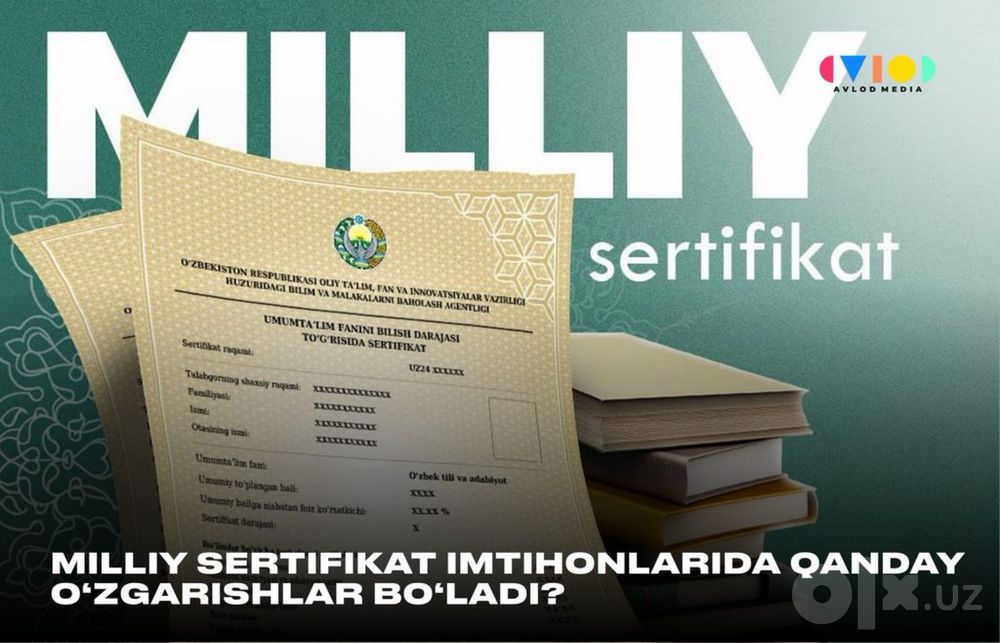 Repetitor Biologiya kimyo milliy sertifikat tayyorlov DTM Attestatsiya