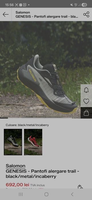 Adidași de alergare Salomon Genesis