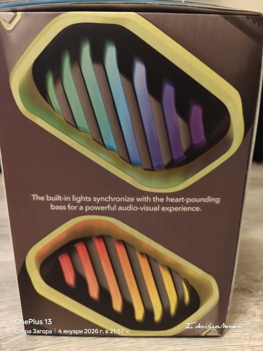 Anker Soundcore Boom 2 Plus безжична тонколона, 140W, RGB, Bluetooth