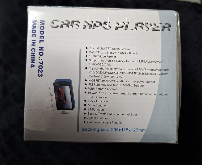 De vânzare Navigație player multimedia auto Techstar 7010B.     Ecran