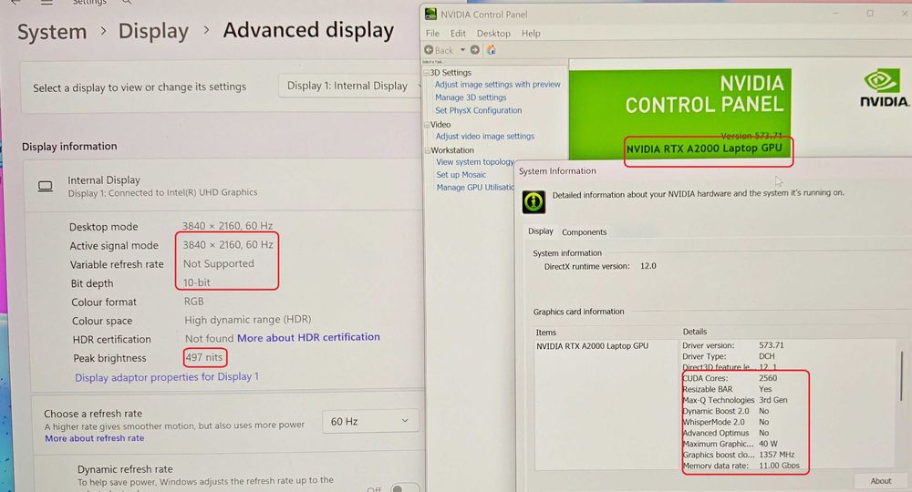 HP ZBook Fury 17 Gen 8/4K Ultra HD IPS 100% DCI-P3 500 nits./Intel Core i7/NVidia RTX A2000 4GB/16GB RAM/256GB SSD NVMe worstation работна станция