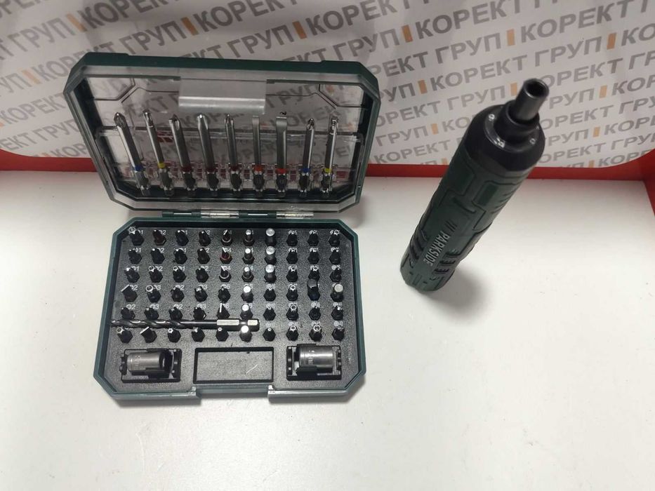 Електрическа Отвертка на Parkside с накрайници