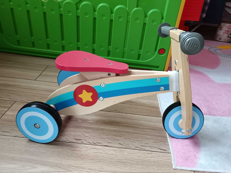 Детско дървено колело