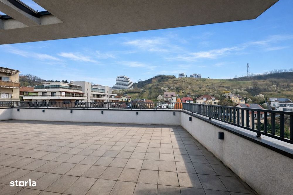 Orizont 360° in Grigorescu: deasupra tuturor, 238 mp de terase