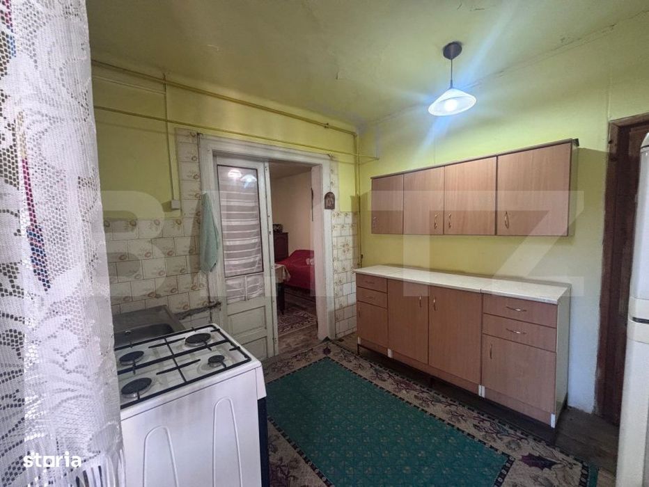 Apartament la casa, 1 camera, 37 mp, decomandat, gradina, Semicentral