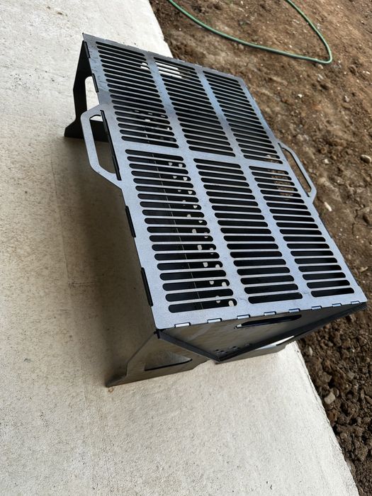 Vand gratar portabil din tabla de 3mm