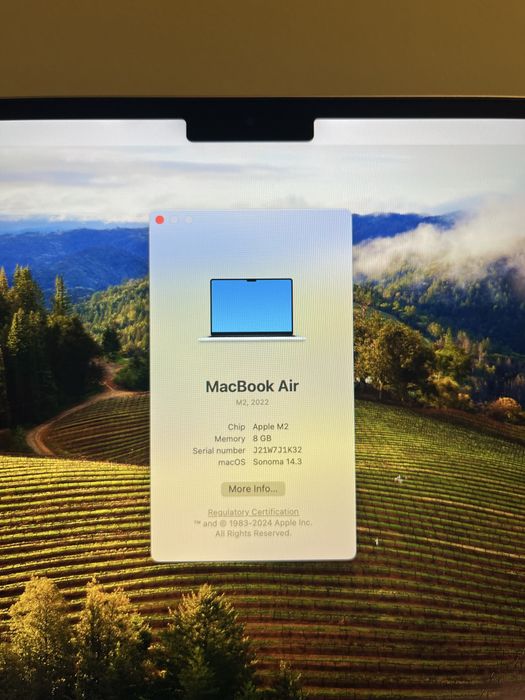 MacBook AIR с гаранция!