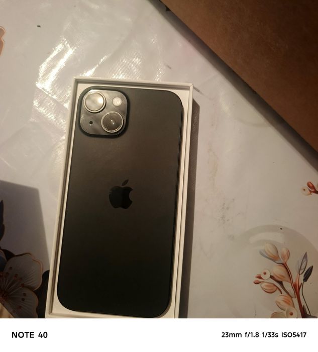 Продам айфон 15 черный новый