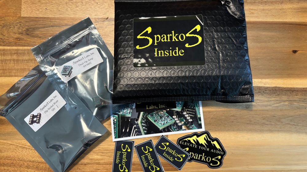 Dual Op Amp Sparkos Labs SS3602