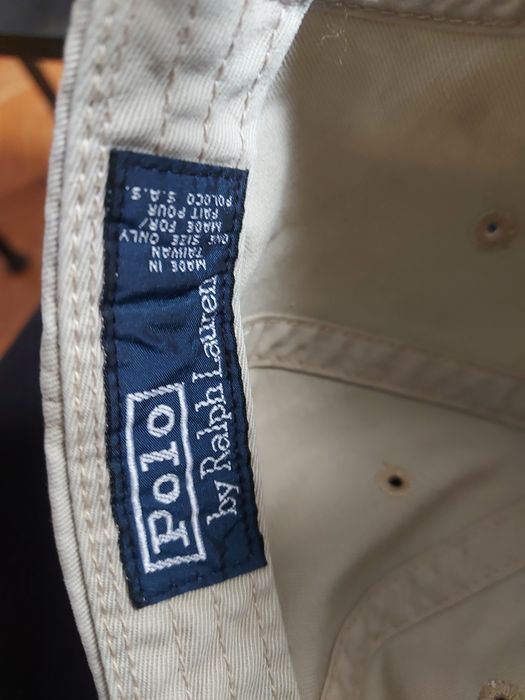 Ralph Lauren  , unisex шапка с козирка. Пясъчен цвят. Размер 56-62см .