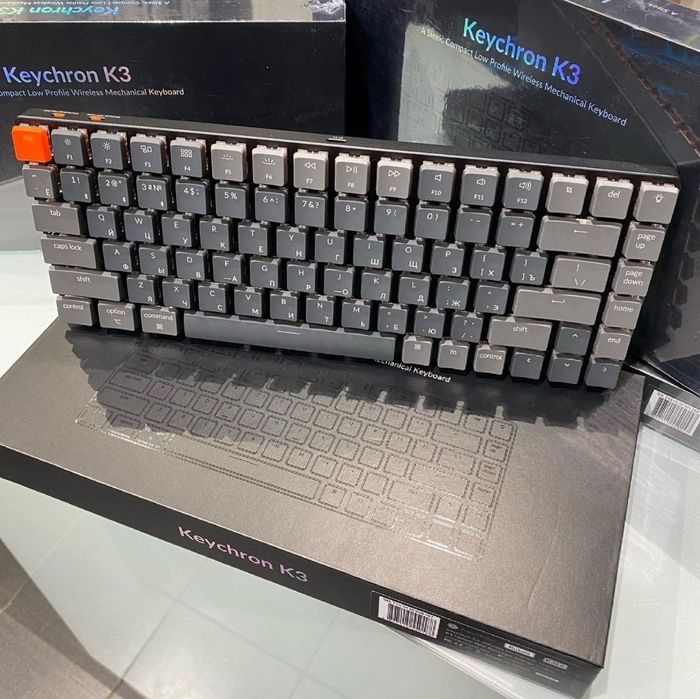 Keychron K3 V2 RU/ENG! с подсветкой Механическая Клавиатура