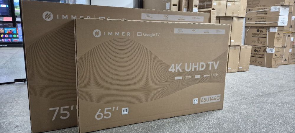 Телевизор смарт от фирмы Immer 4k webos tv televizor