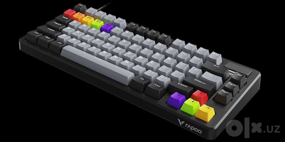 Rapoo ESK750-75 Black Grey игровая клавиатура