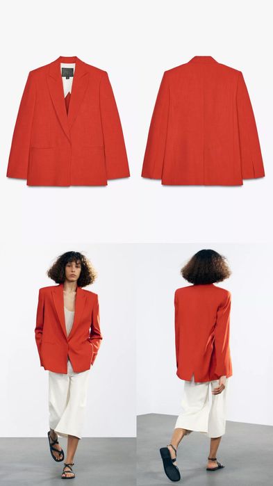 Нов дамски блейзер Zara S размер