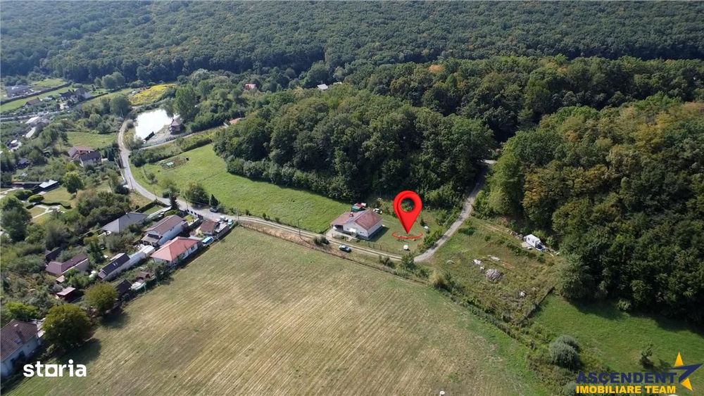 Teren premium de 500 mp la marginea padurii: oaza de liniste si intimi