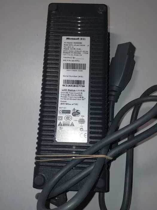 Захранване Xbox 360 FAT Microsoft® 16.5A или 14.2A