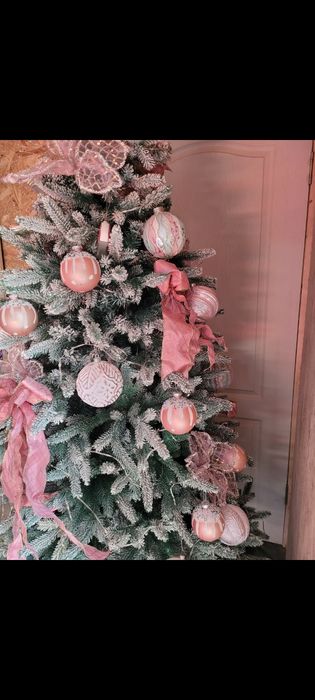 Vând Brad Împodobit LUXURY Velvet Somon