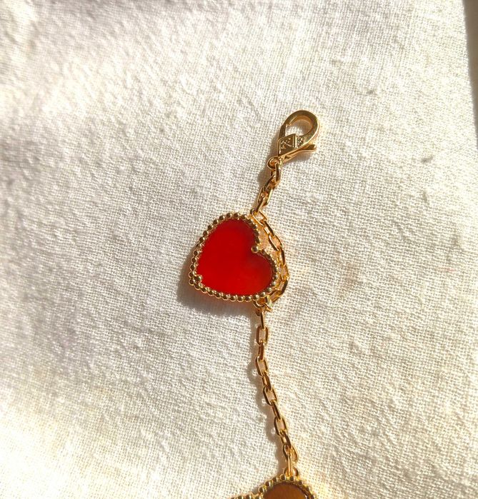 Lucky Alhambra bracelet, 4 motifs, VCA гривна с четири елемента