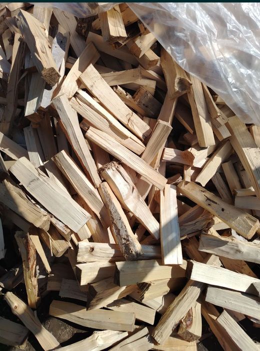 Дрова в мешках по 800 тг