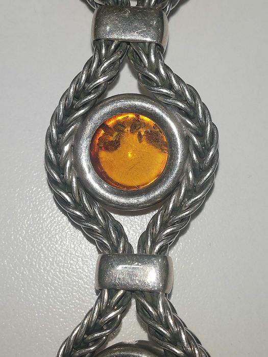 Немска сребърна гривна