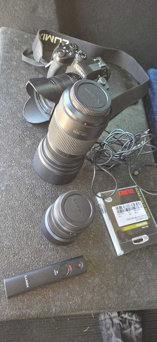 Kit Complet Panasonic Lumix G80 + 3 Obiective