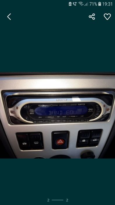 MP3 SONY CDX-MP40 cu telecomanda
