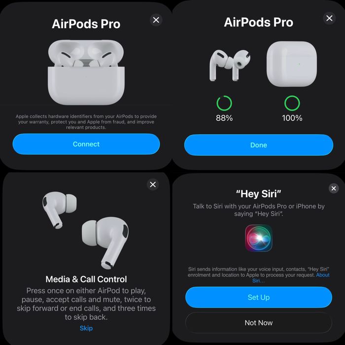 Неупотребявани безжични слушалки AirPods Pro 2-GEN второ поколение