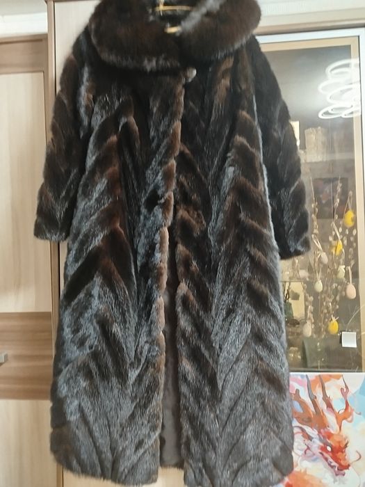 Шуба норковая очень теплая