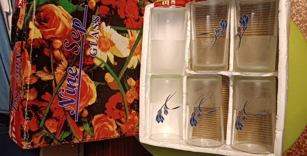 Стаканы для напитков, рюмки разные наборы