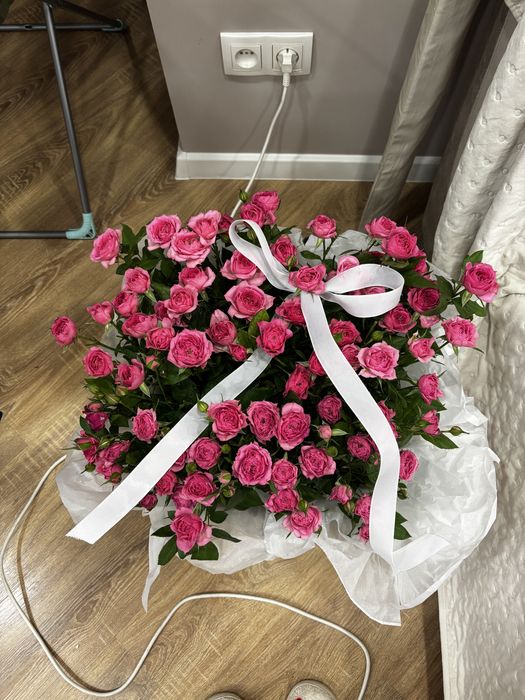 Цветы, букет, б/у