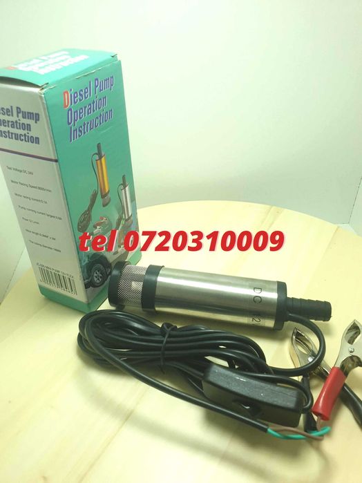 Pompa 12v Pentru Rulota apa Motorina Etc