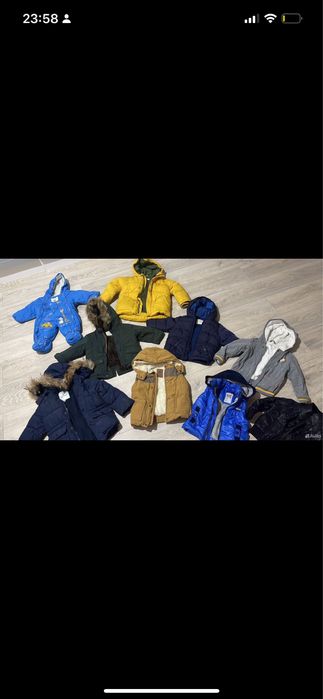 Продаю детскую верхнюю одежду