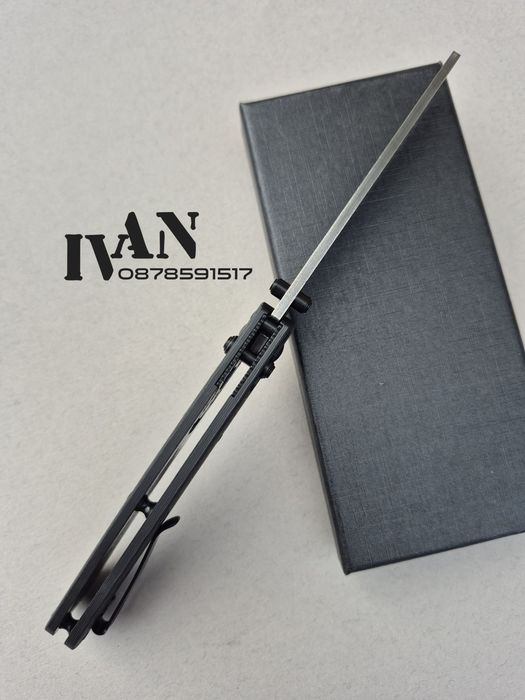 Сгъваем нож-Дамаска стомана 67слоя ,сърцевина VG10 ,карбонова дръжка