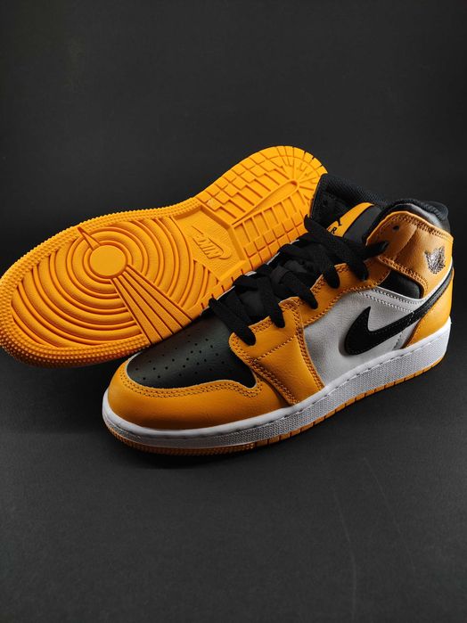 Jordan 1 Mid Taxi, noi, 38