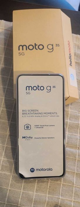 Motorola moto g35 - чисто нов