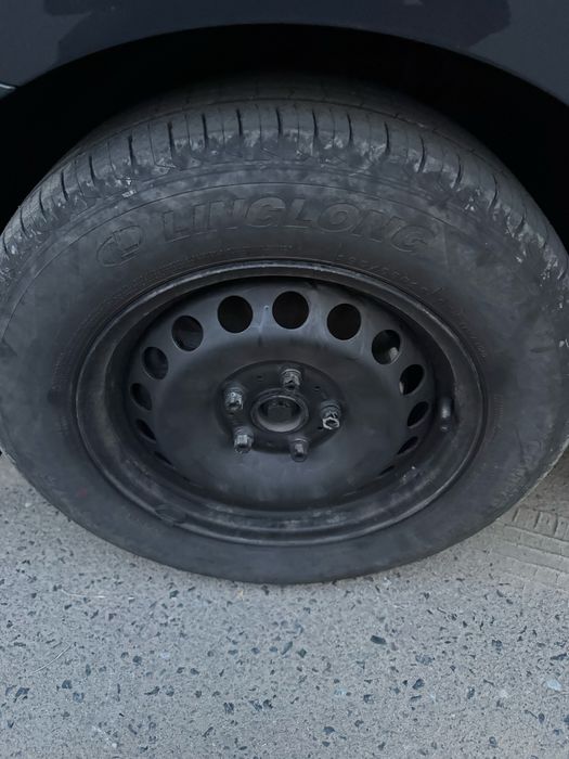 Jante cu capace 5x112 R15