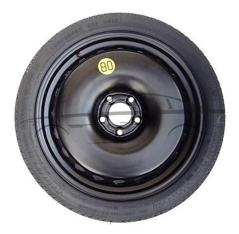 Нова резервна гума патерица за KIA, HYUNDAI, MAZDA 125/70R19 5x114,3x67,1
