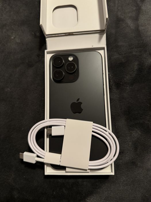 iPhone 15 Pro Max 1TB Black Titanium – Nou-nouț