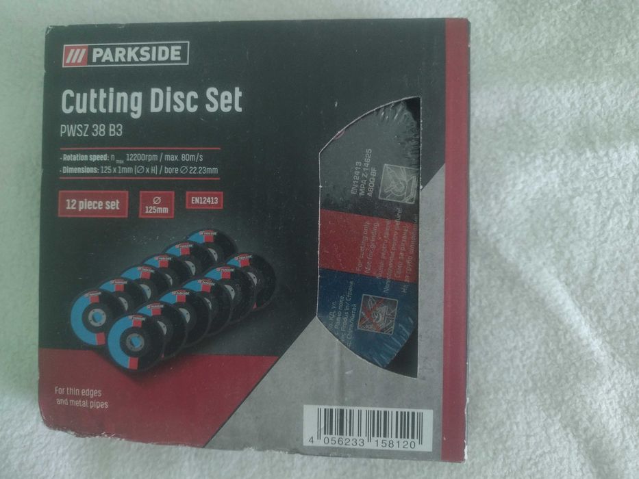 Комплект режещи дискове Parkside – нов